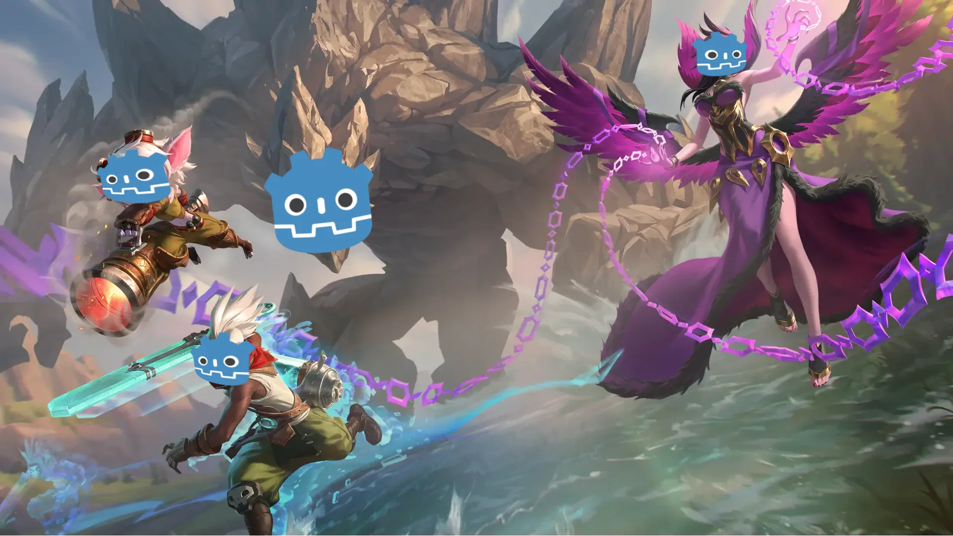 League Of Godot project preview
