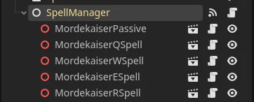 Spells demonstration