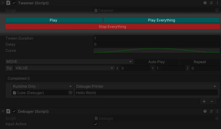 Functions demonstration